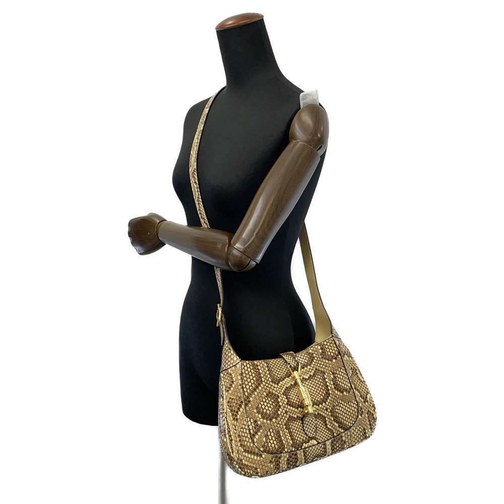 Gucci Shoulder Bag Jackie 1961 Python 2way - Picture 6 of 14